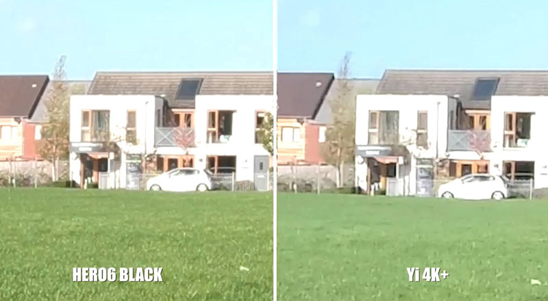 小蚁4kvsgoprohero6,goprohero11black运动相机测评