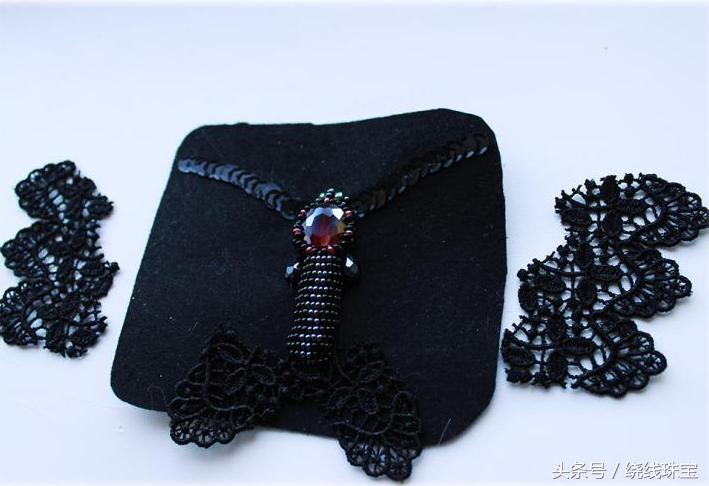 绕线胸针制作视频,diy珍珠发夹