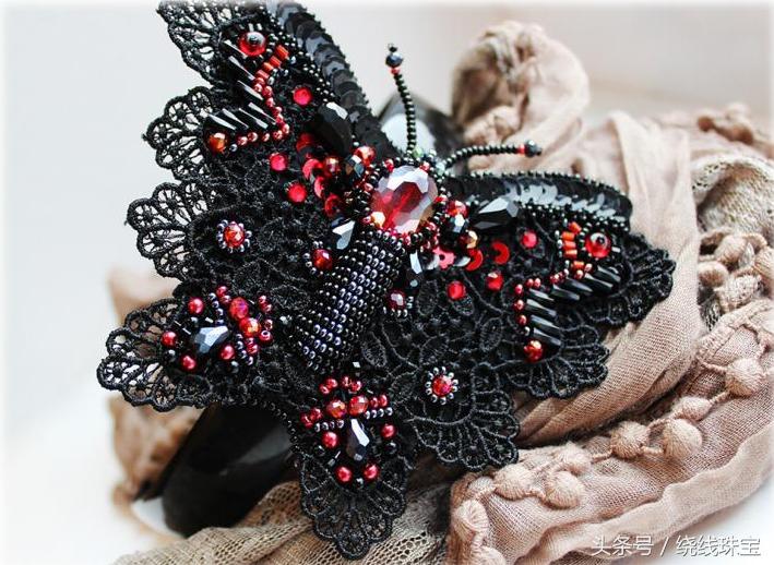 绕线胸针制作视频,diy珍珠发夹