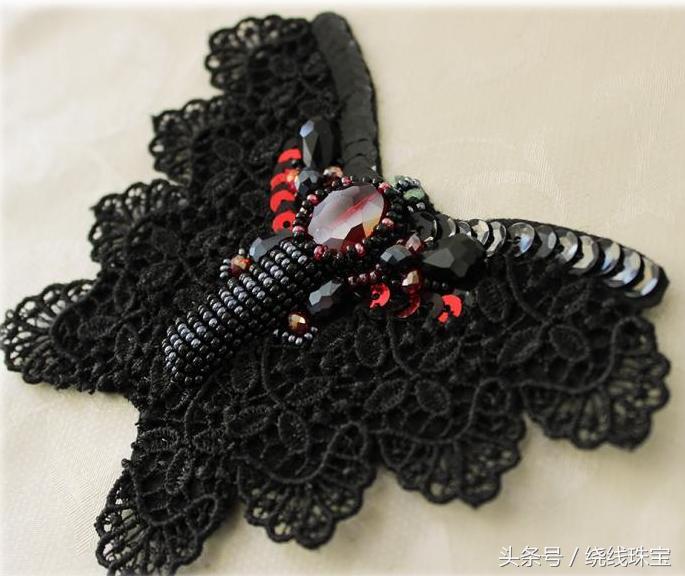 绕线胸针制作视频,diy珍珠发夹