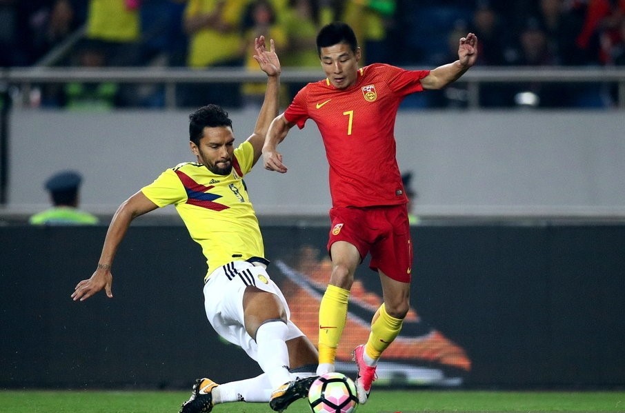 中国vs哥伦比亚热身,热身赛哥伦比亚