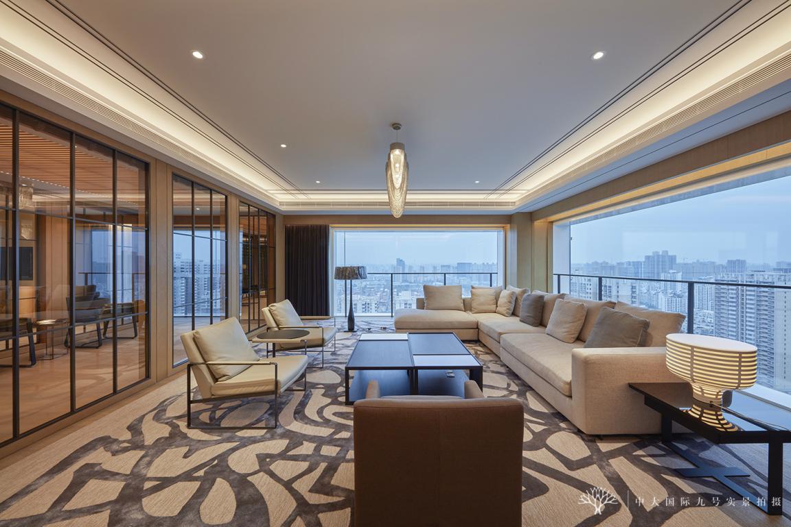 中大国际九号最好的一套房,中大国际九号大平层