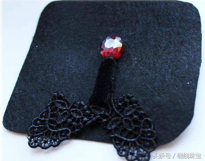 绕线胸针制作视频,diy珍珠发夹