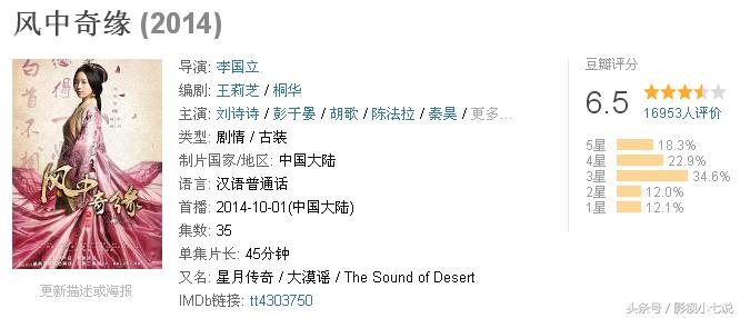 胡歌必须看的几部剧,胡歌豆瓣评分最低的6部电视剧