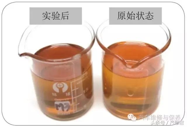 润滑油变黄的原因,润滑油颜色变黑
