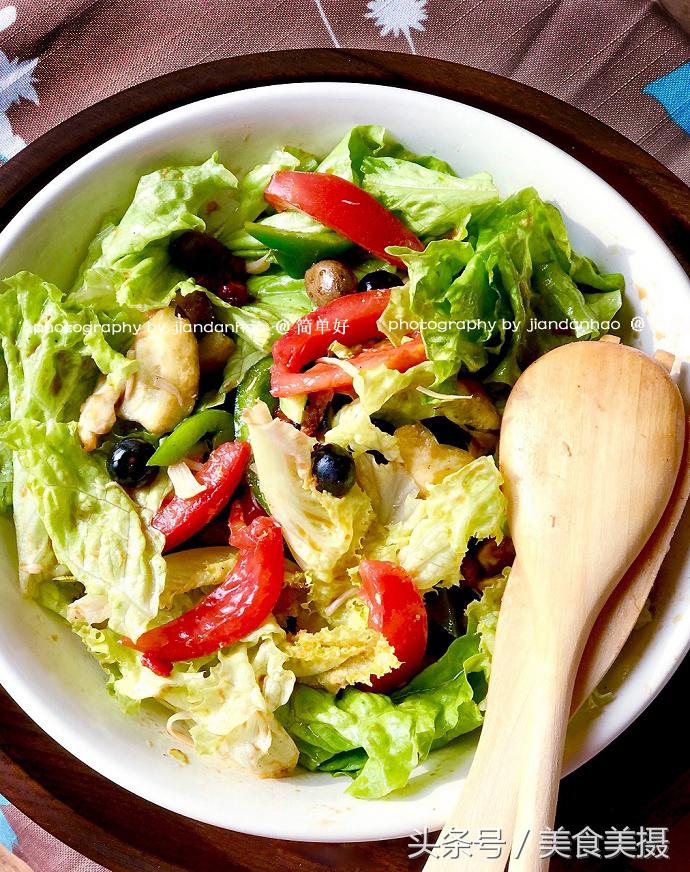 鸡蛋蛋黄酱拌沙拉,如何用蛋黄酱拌蔬菜沙拉