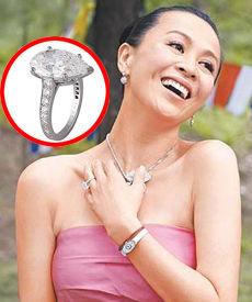 女明星钻戒比拼,盘点所有女明星结婚钻戒