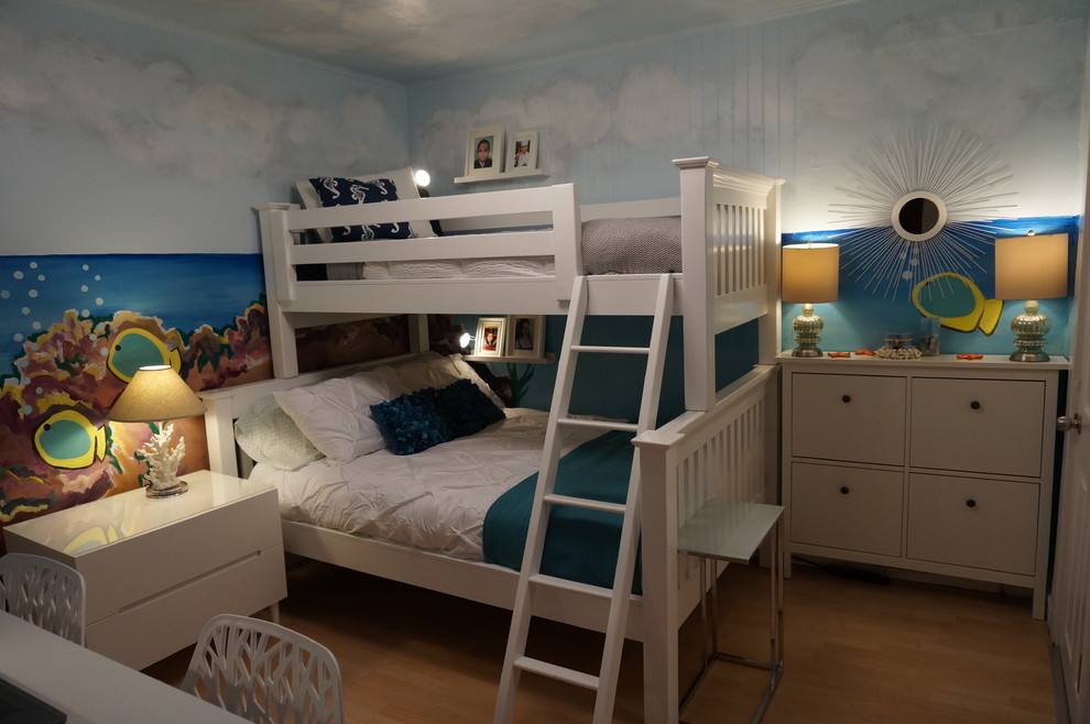 才一个星期就装好的儿童房，但绝对是头条上最亮眼的！