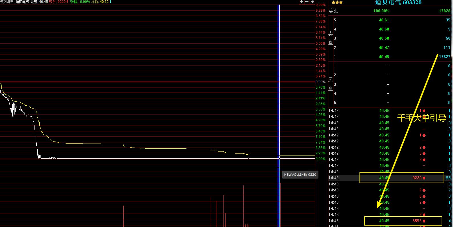 连续跌停洗盘是强庄手法,散户跌停板封死出货技巧