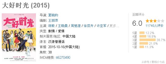 胡歌必须看的几部剧,胡歌豆瓣评分最低的6部电视剧