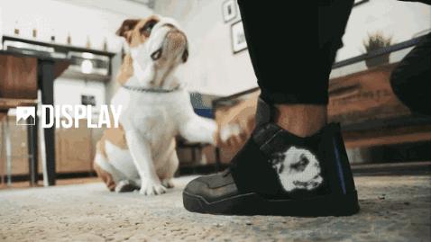 一双纯色的球鞋,一双能发光的球鞋