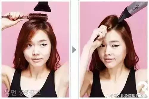 韩剧低马尾扎法,30秒扎高马尾教程