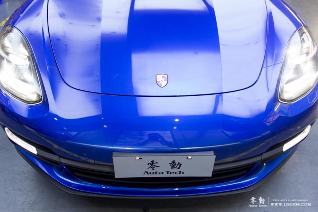 保时捷panamera车衣,保时捷panamera龙胆蓝珠光车衣