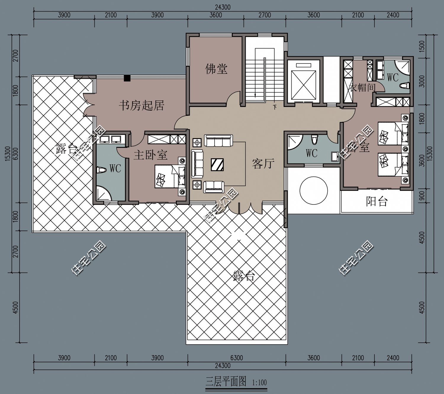 农村6层新中式别墅效果图,农村6套别墅图片大全
