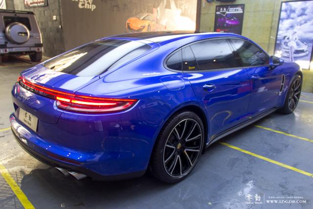 保时捷panamera车衣,保时捷panamera龙胆蓝珠光车衣
