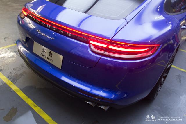 保时捷panamera车衣,保时捷panamera龙胆蓝珠光车衣