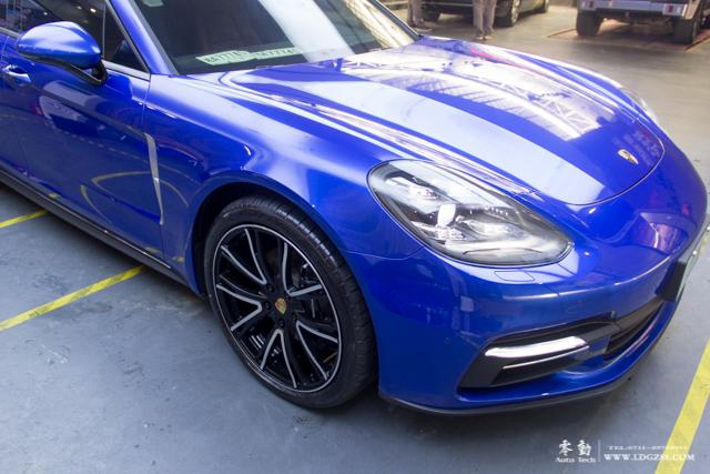 保时捷panamera车衣,保时捷panamera龙胆蓝珠光车衣