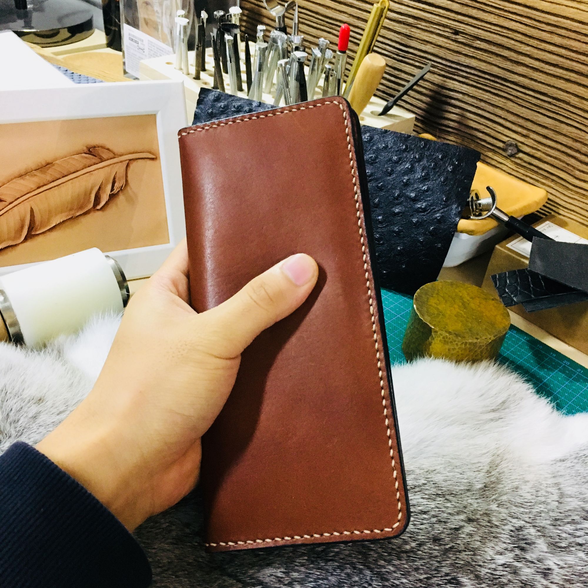 braunbuffel鳄鱼皮男士钱包,hermes爱马仕男士鳄鱼皮钱包