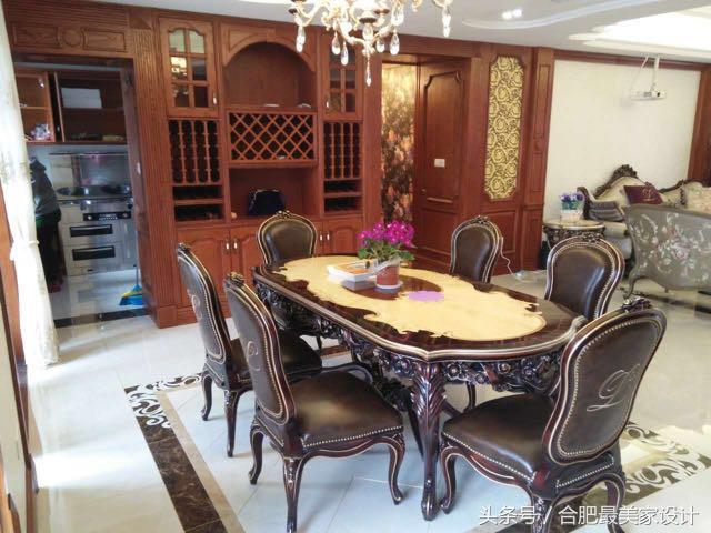 180平欧式风格家具,180平方欧式轻奢