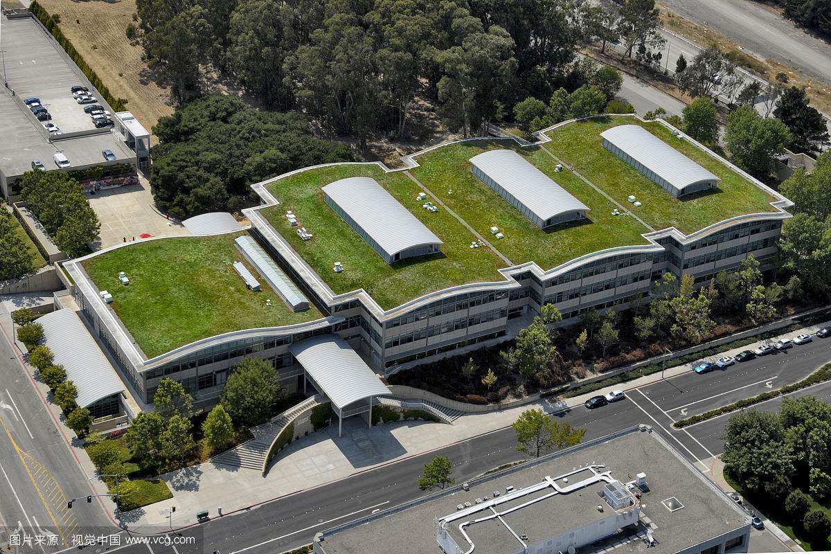 商业建筑屋顶绿化设计说明,绿色建筑屋顶