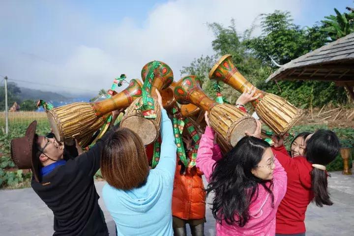 云南冬天的梯田 (云南冬季山坡梯田)