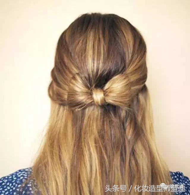 甜酷发型中长发半扎公主赵丽颖,baby赵丽颖高马尾同款发型