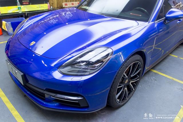 保时捷panamera车衣,保时捷panamera龙胆蓝珠光车衣