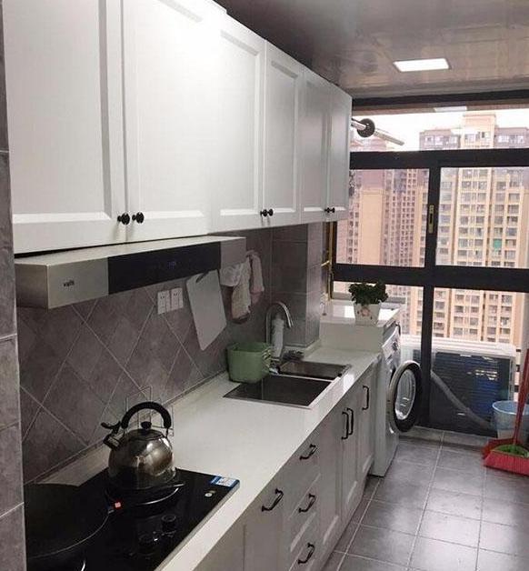 30平米超小户型装修洗衣机摆放,洗衣机放厨房装修风格