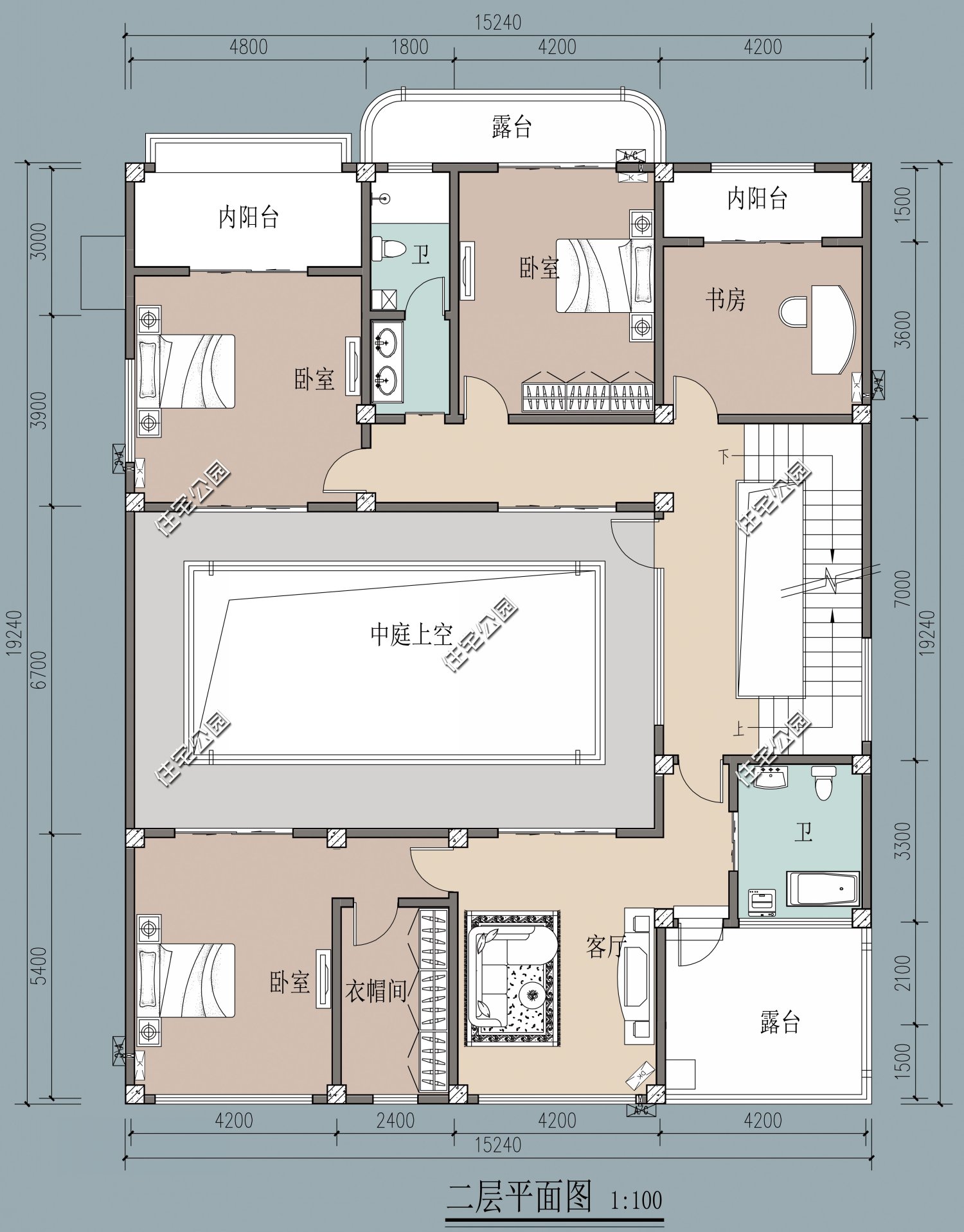 农村6层新中式别墅效果图,农村6套别墅图片大全