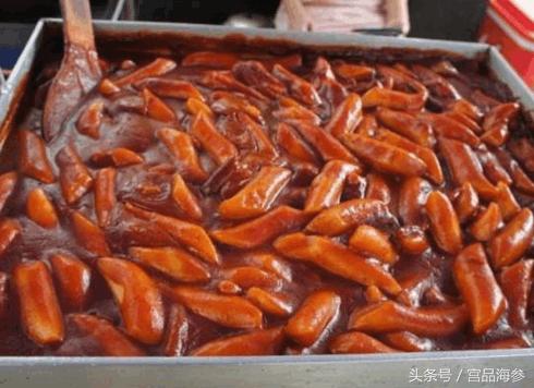 韩国夜市摆摊一条街,韩国首尔街边摊