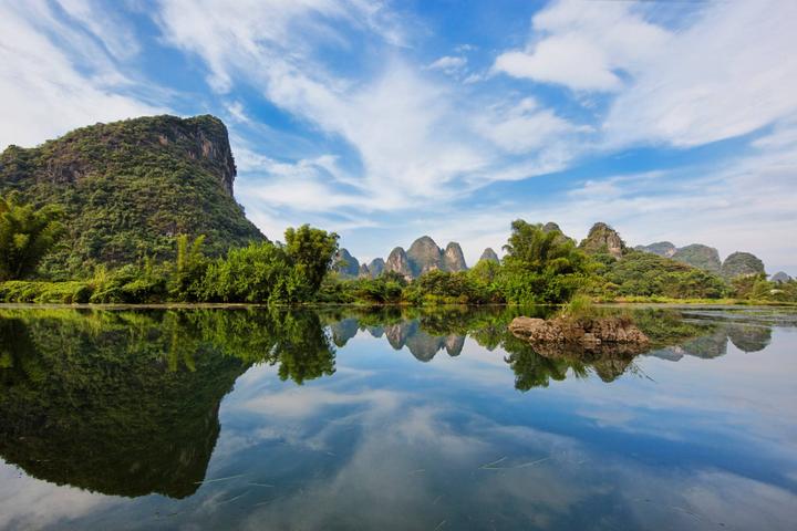 2021阳朔遇龙河竹筏各段漂流价格,阳朔杨堤到兴坪和遇龙河漂流区别