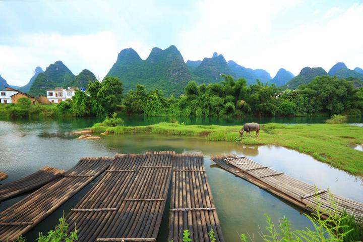 2021阳朔遇龙河竹筏各段漂流价格,阳朔杨堤到兴坪和遇龙河漂流区别