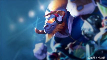 牛头酋长皮肤高清图片,给公牛角力你会尝到牛角的滋味