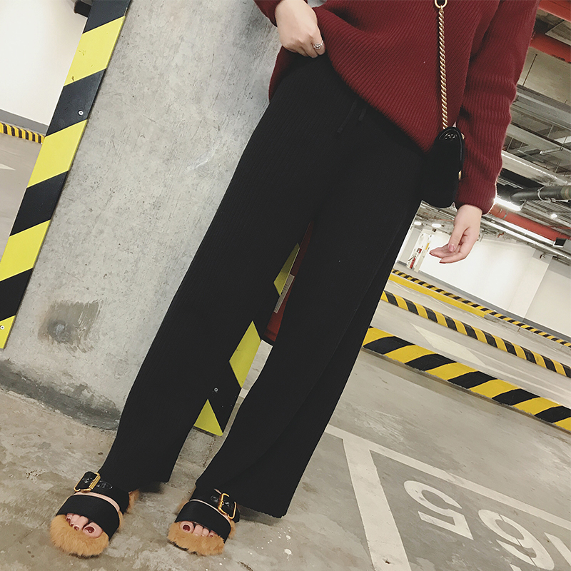 大码女皮裤胖mm洋气显瘦长裤,冬季大码显瘦裤子女