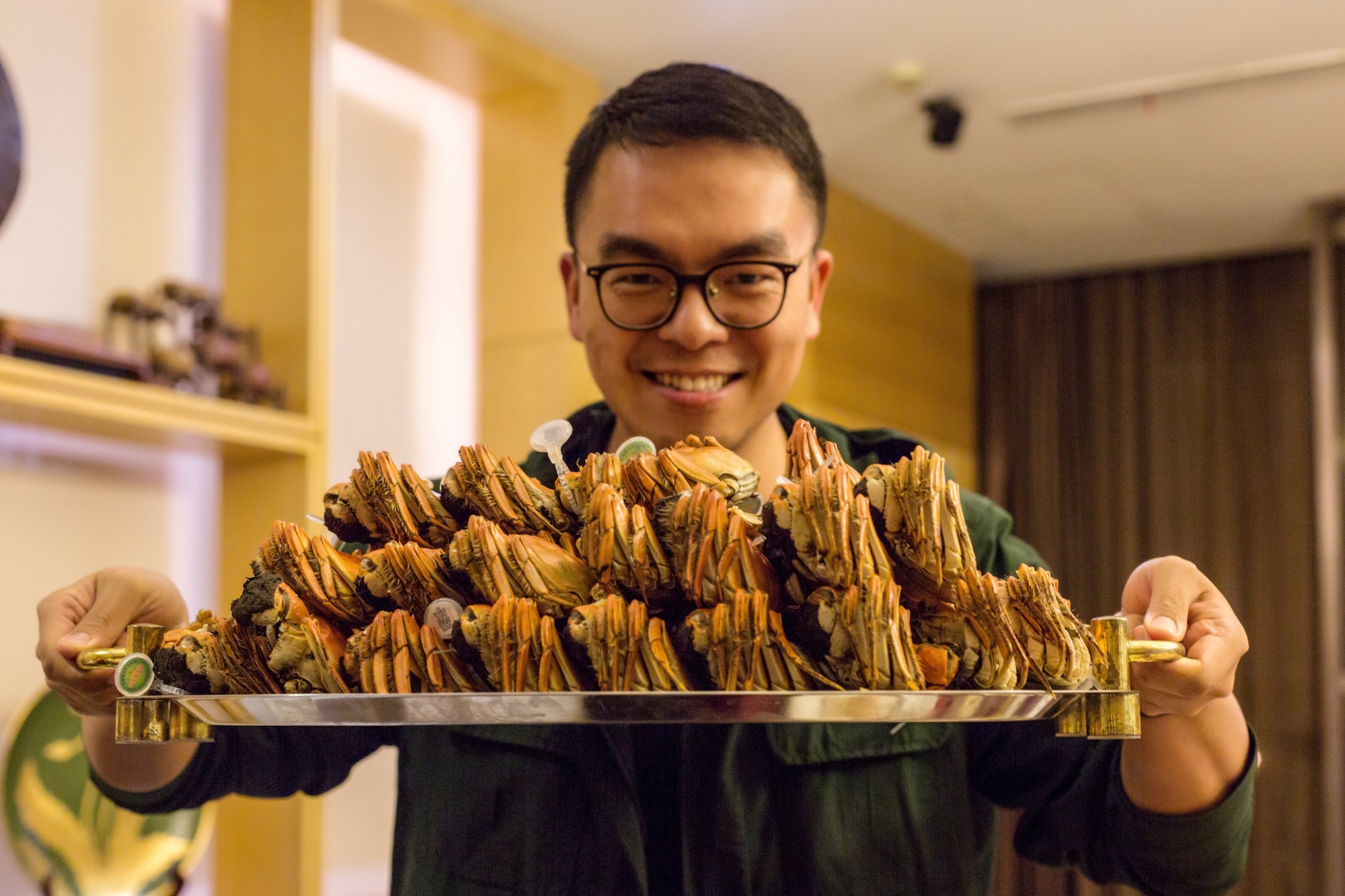 阳澄湖刚捞出来的螃蟹,阳澄湖大闸蟹现在能吃了吗