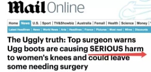 加拿大人超爱知名品牌爆出惊天丑闻:穿多了致残!UGG你在穿吗