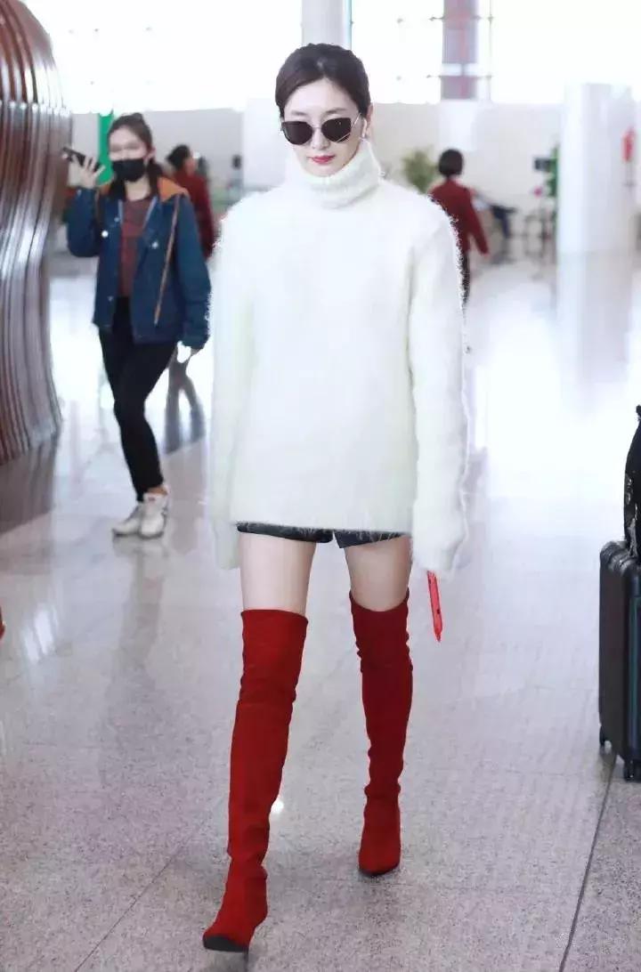 靴子怎么穿显腿长,靴子怎么穿显腿长一点