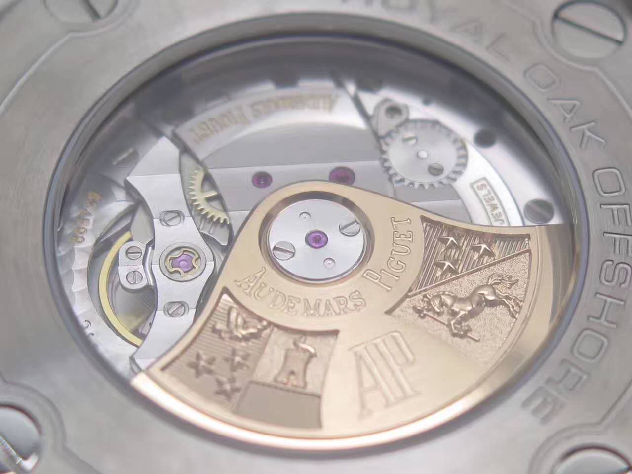 爱彼皇家橡树离岸型15710黑盘,jf厂爱彼皇家橡树15703手表