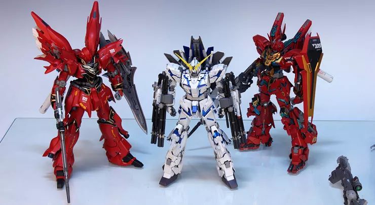 沉浸式拼装完美蓝色独角兽高达,独角兽高达拼装模型推荐学生党