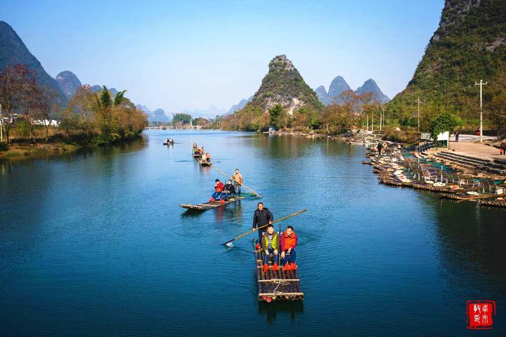 2021阳朔遇龙河竹筏各段漂流价格,阳朔杨堤到兴坪和遇龙河漂流区别