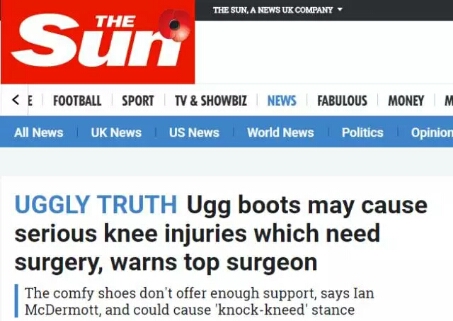 加拿大人超爱知名品牌爆出惊天丑闻:穿多了致残!UGG你在穿吗
