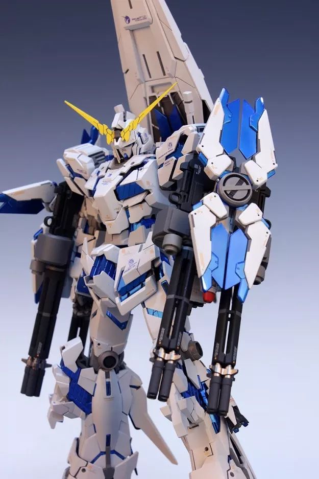 沉浸式拼装完美蓝色独角兽高达,独角兽高达拼装模型推荐学生党