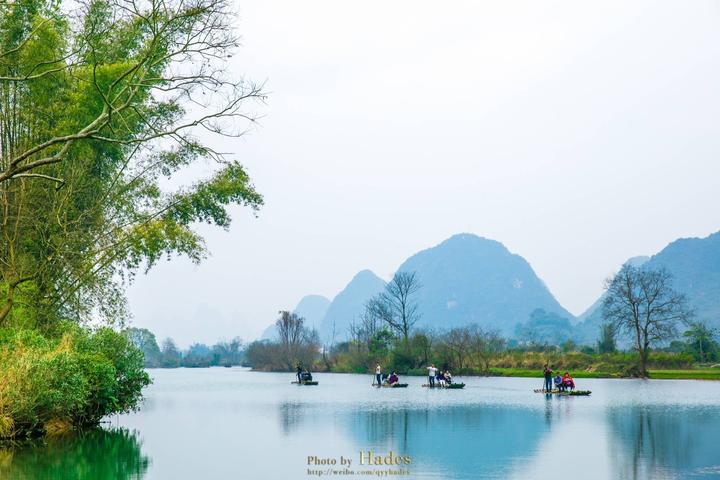 2021阳朔遇龙河竹筏各段漂流价格,阳朔杨堤到兴坪和遇龙河漂流区别