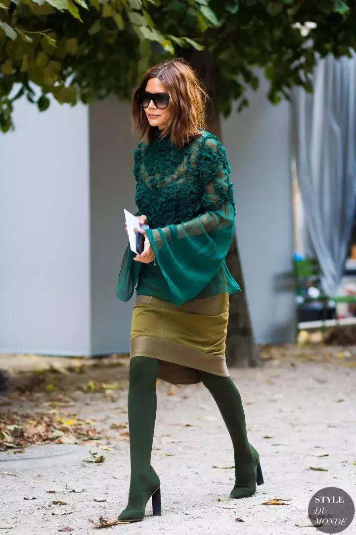 靴子怎么穿显腿长,靴子怎么穿显腿长一点