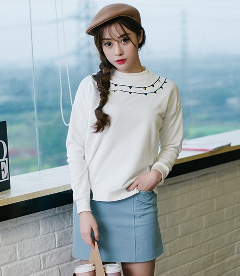 韩国版加大码卫衣,韩国新款卫衣女装