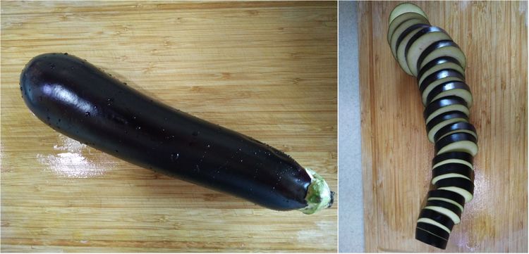 一道好茄子家常菜,煎茄饼