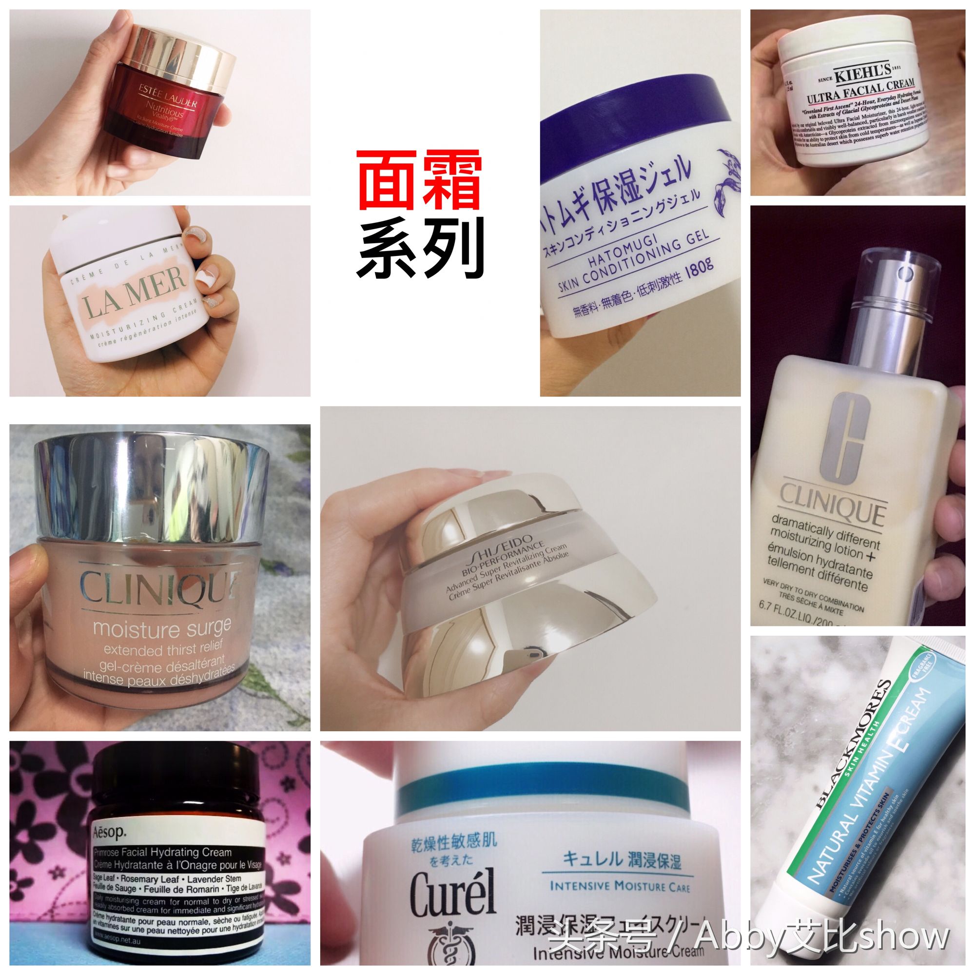 各护肤品牌最值得种草的单品,强烈种草套装