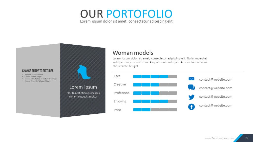 高端大气蓝色商务ppt模板,免费简约风产品介绍ppt模板