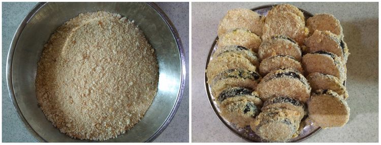 一道好茄子家常菜,煎茄饼