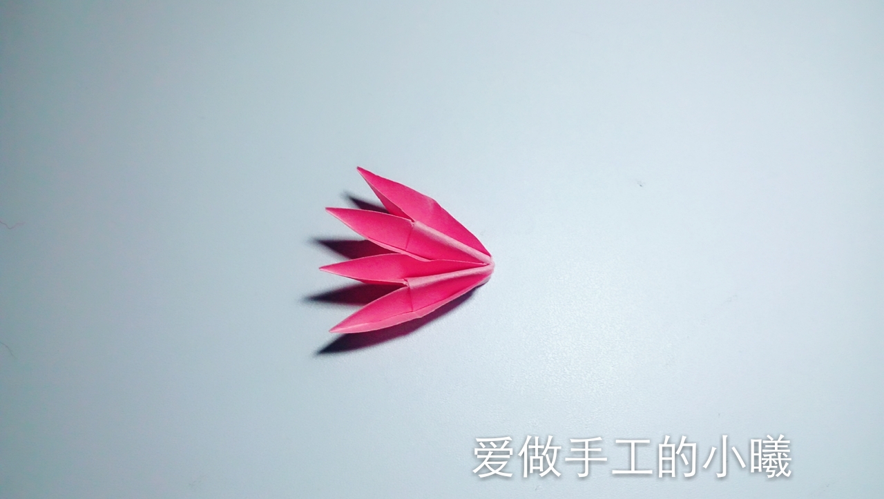 立体花朵折纸教程康乃馨,花朵折纸教程